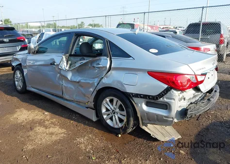 2014 Hyundai Sonata Gls from USA, damaged, VIN 5NPEB4AC9EH871554